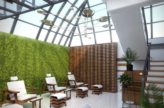 Beauty salon and spa