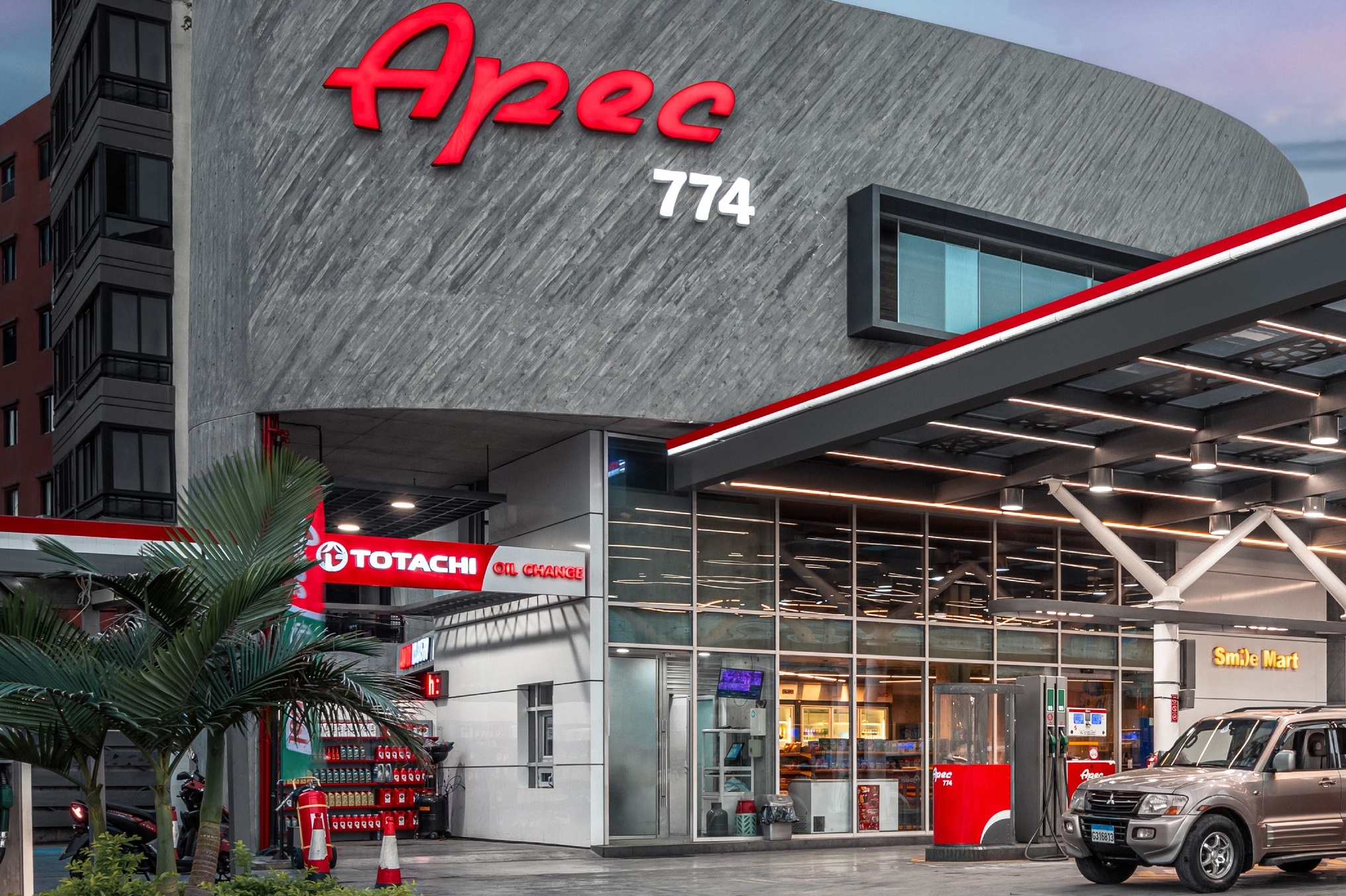 Convenience store and coffee shop